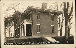 Grant Memorial Home Galena, IL Postcard Postcard Postcard