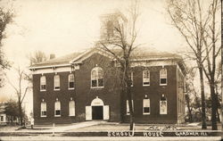 School House Postcard