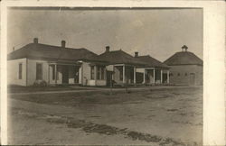 Row of Houses Postcard