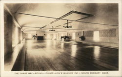 The Large Ballroom, Longfellow's Wayside Inn Postcard