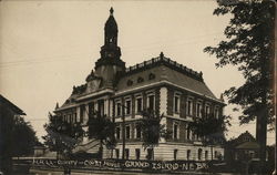 Hall County Court House Postcard