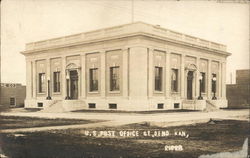 U.S. Post Office Great Bend, KS Postcard Postcard Postcard