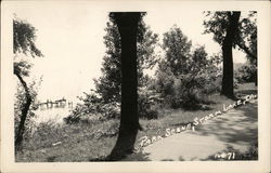 Park Scene Postcard