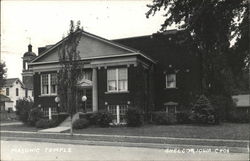 Masonic Temple Postcard