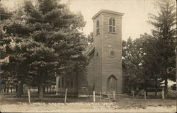 The Little Brown Church in the Vale Postcard