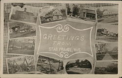 Greetings from Star Prairie Wisconsin Postcard Postcard Postcard