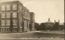 Normal School Building Postcard