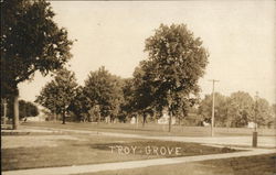 Residential Street Postcard