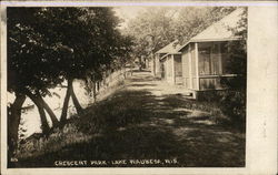 Crescent Park, Lake Waubesa McFarland, WI Postcard Postcard Postcard