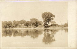 Larson's Park and Store, Lake Waubesa Postcard