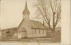 Evangelical Church Wauzeka, WI Postcard Postcard Postcard