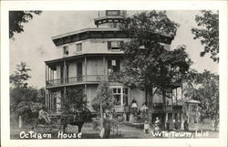 Octagon House Postcard