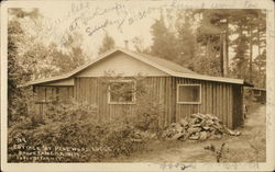 Cottage at Pinewood Lodge Postcard