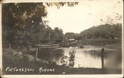 Picturesque Algona Algoma, WI Postcard Postcard Postcard