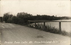 Beaver Dam Lake Cumberland, WI Postcard Postcard 