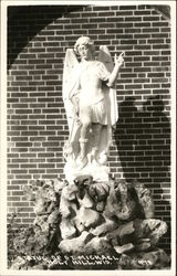 Statue of St. Michael, Holy Hill Postcard
