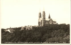 Carmelite Monastery and Church, Holy Hill Wisconsin Postcard Postcard Postcard