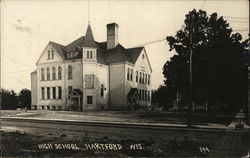 High School Hartford, WI Postcard Postcard Postcard