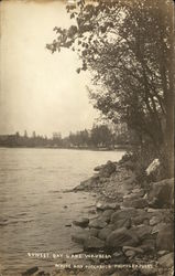 Sunset Bay, Lake Waubesa McFarland, WI Postcard Postcard Postcard