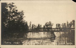 Scene Near Hotel Rockford Long Lake, WI Postcard Postcard Postcard