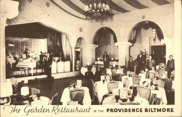Providence-Biltmore Hotel - The Garden Restaurant Rhode Island
