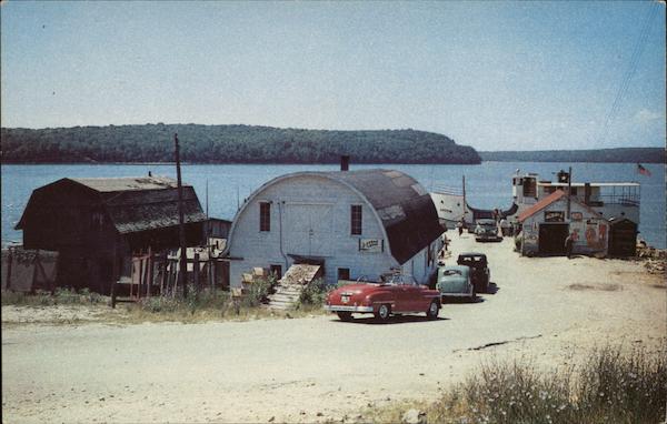 Fishing Village, Door County Gills Rock Wisconsin