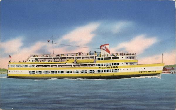 SS Mount Vernon Steamers