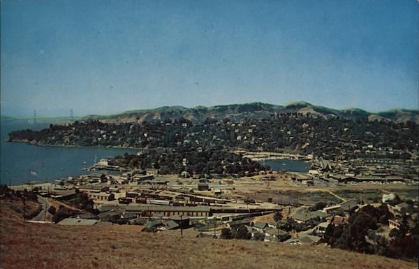 View of Belvedre-Tiburon California