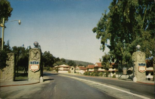 Main Entrance to the Historical Presidio of San Francisco California