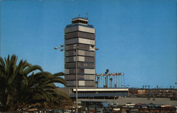 Control Tower Los Angeles International Air Terminal California
