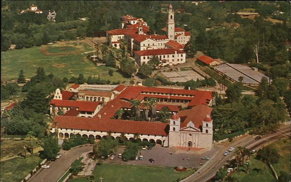 Santa Barbara Mission and St. Anthony's Seminary California
