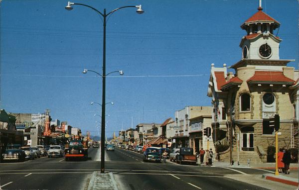 Street Scene Gilroy California Max Mahan