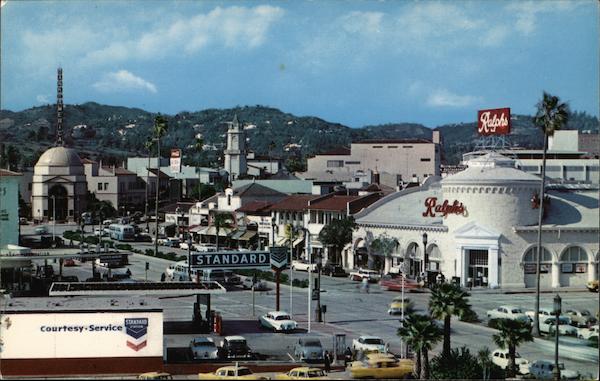 Westwood Village West Los Angeles California Frank J. Thomas