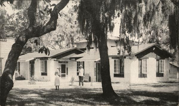 Pasrtial View of the Beautiful Paulmann Motel Tampa Florida