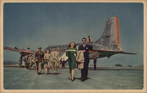 Disembarking the Plane Ivan Dmitri Aircraft