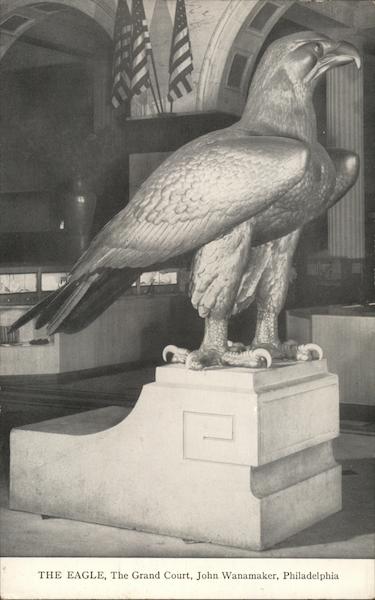 The Eagle, The Grand Court, John Wanamaker Main Store Philadelphia Pennsylvania