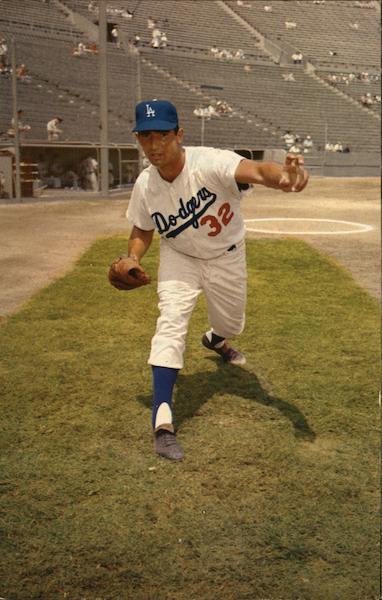 Sandy Koufax, Los Angeles Dodgers L. A. Dodgers Baseball