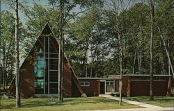 Central MIchigan University - Religious Center Mount Pleasant, MI Postcard Postcard Postcard