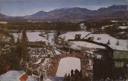 Intervales Ski Jump Lake Placid, NY Postcard Postcard Postcard