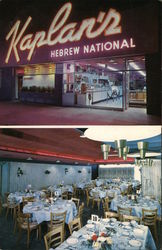 Kaplan's Hebrew National Delicatessen and Restaurant Monticello, NY Postcard Postcard Postcard