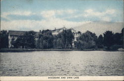 Shagbark and Own Lake Saugerties, NY Postcard Postcard Postcard