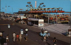 View of Boardwalk Atlantic City, NJ Postcard Postcard Postcard