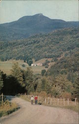Camels Hump From the West Postcard
