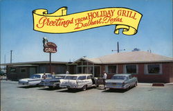 Greetings from Holiday Grill Postcard