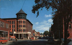 Principal Business District St. Johnsbury, VT Postcard Postcard Postcard