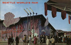 Backstage U.S.A. 1962 Seattle World's Fair Postcard Postcard Postcard