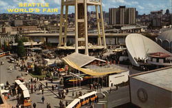 Industrial Exhibits 1962 Seattle World's Fair Postcard Postcard Postcard