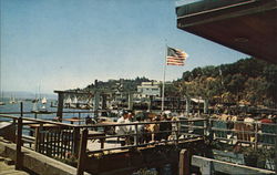 Waterfront Scene Postcard