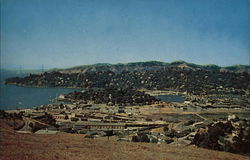 View of Belvedre-Tiburon California Postcard Postcard Postcard