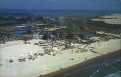 Aerial View of Oceano , A Popular Tourist Resort California Postcard Postcard Postcard